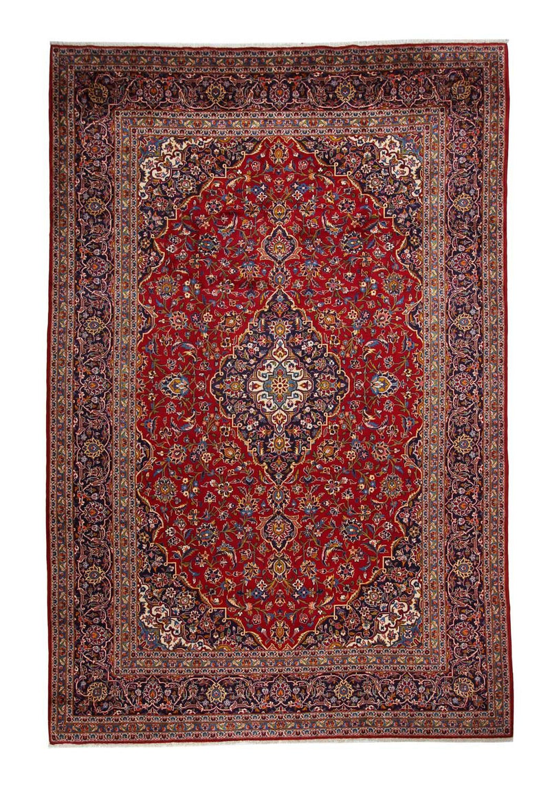 Perserteppich - Keshan 253 x 378 cm - rot