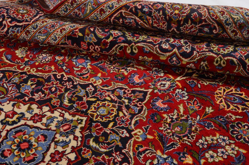 Perserteppich - Keshan 291 x 400 cm - rot