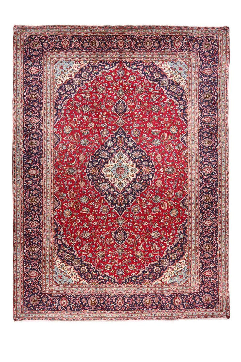Perserteppich - Keshan 293 x 398 cm - rot