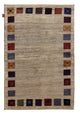 Gabbeh Teppich - Loribaft Indus - 102 x 156 cm - beige