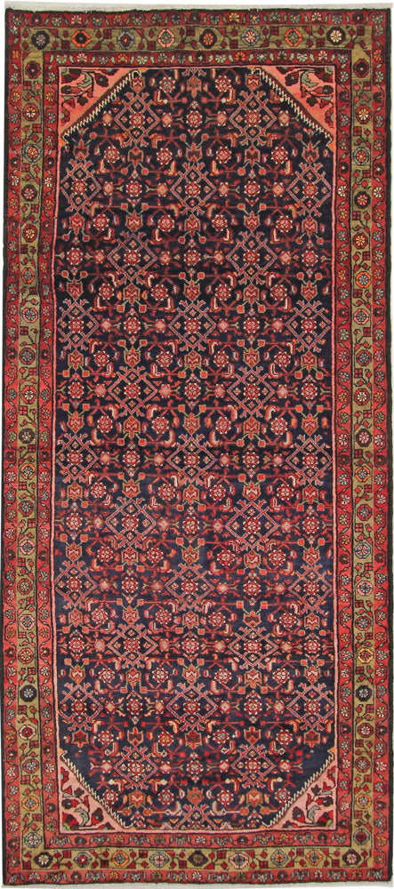 Läufer Perser - Nomadic - 130 x 305 cm - rost