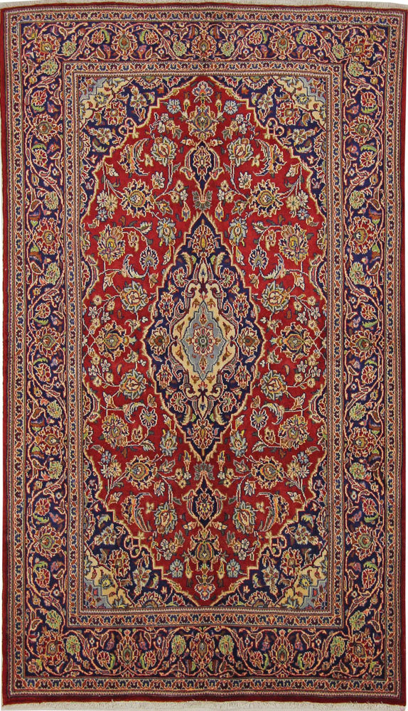 Perserteppich - Keshan - 133 x 230 cm - rot
