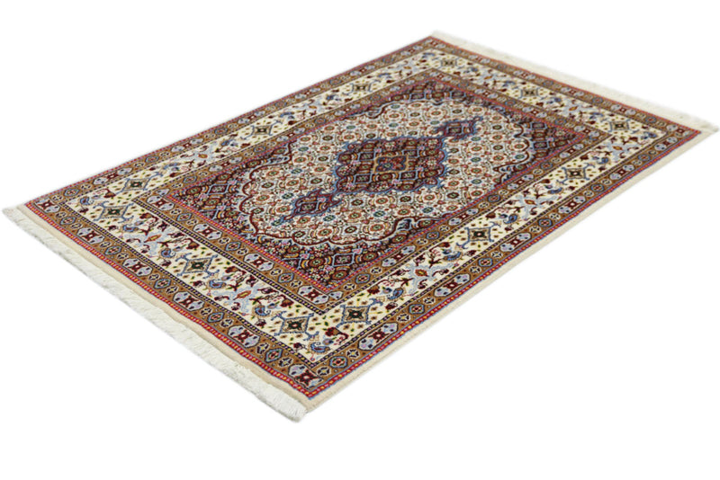 Perserteppich - Classic - 94 x 145 cm - dunkelbeige