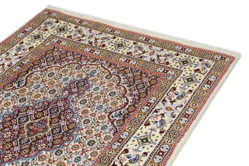 Perserteppich - Classic - 94 x 145 cm - dunkelbeige