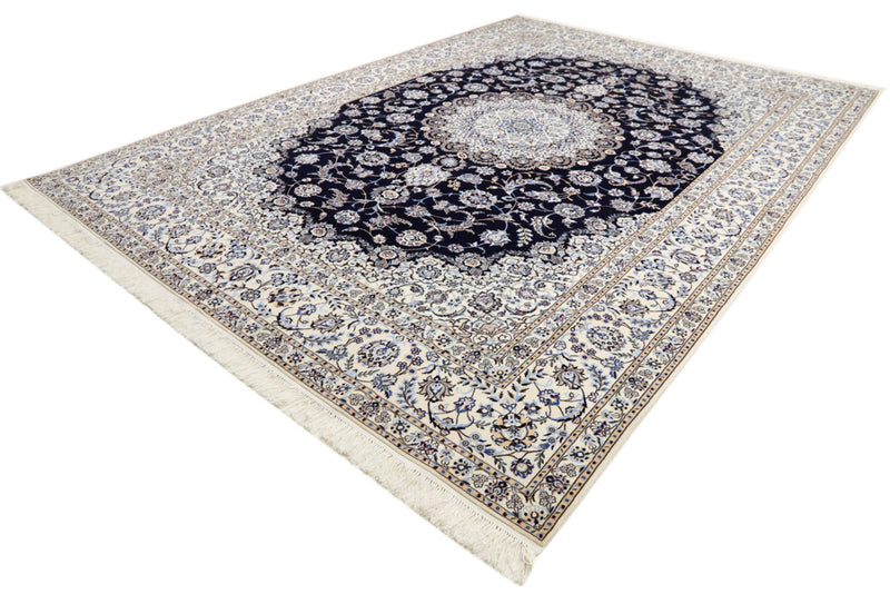 Perserteppich - Nain - Premium - 250 x 360 cm - dunkelblau