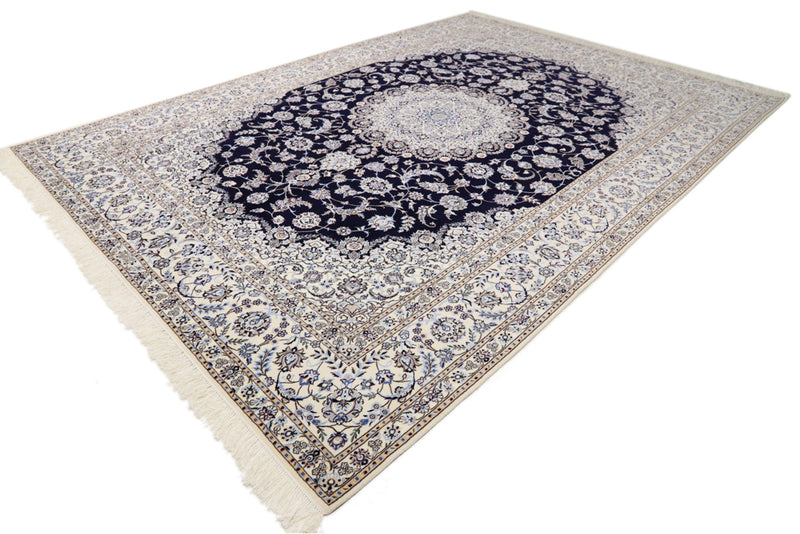 Perserteppich - Nain - Premium - 250 x 360 cm - dunkelblau