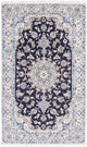 Perserteppich - Nain - 118 x 195 cm - dunkelblau