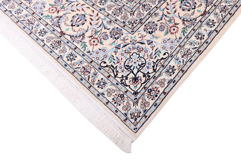 Perserteppich - Nain - Premium - 206 x 309 cm - dunkelblau
