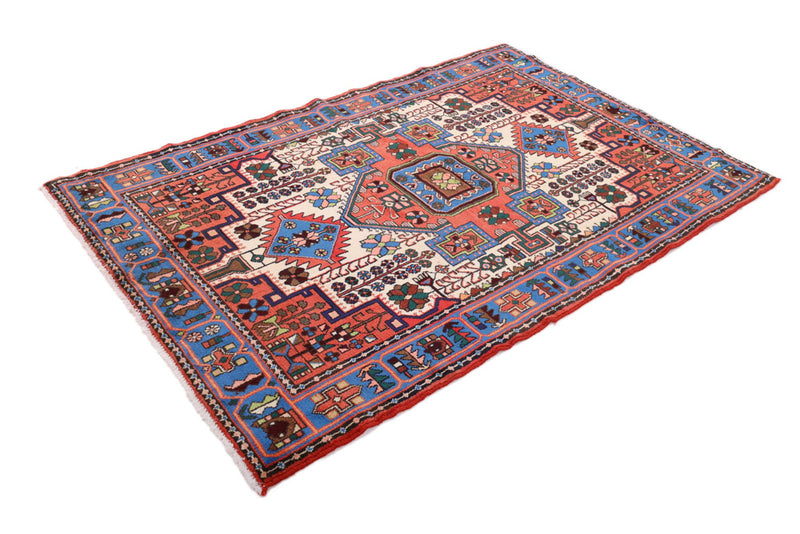 Perserteppich - Nomadic - 135 x 205 cm - mehrfarbig