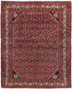 Perserteppich - Nomadic - 155 x 190 cm - dunkelrot