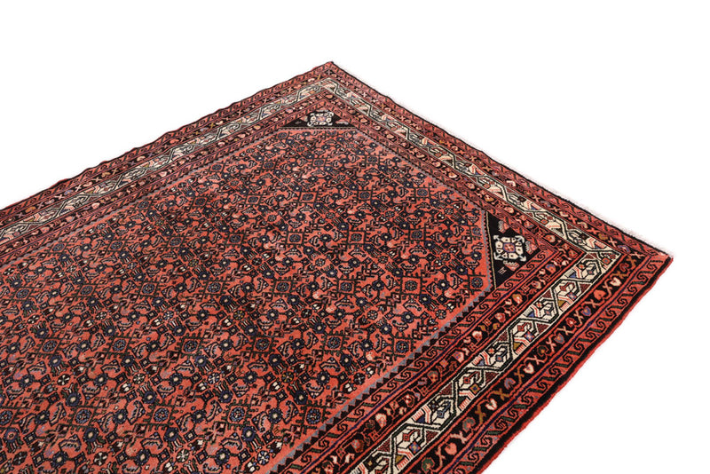 Perserteppich - Nomadic - 155 x 190 cm - dunkelrot