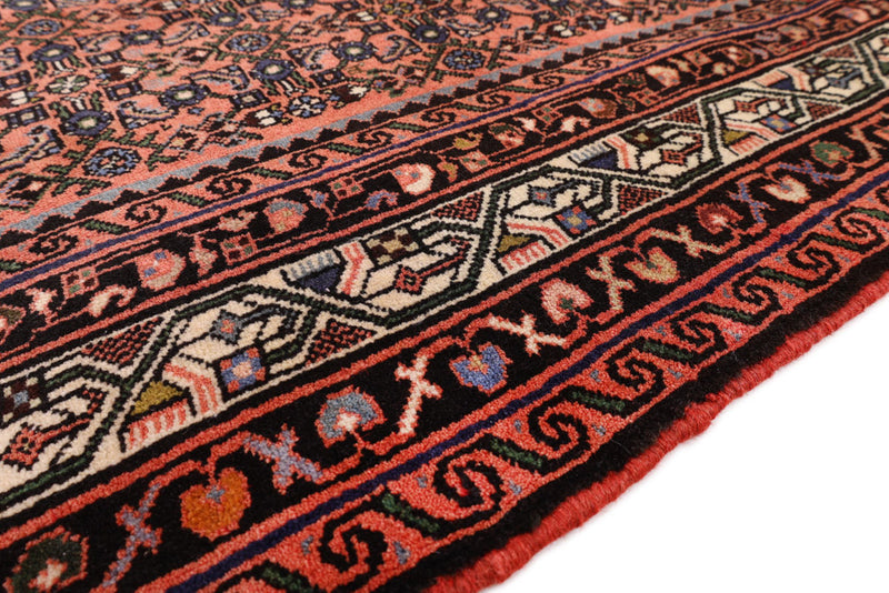 Perserteppich - Nomadic - 155 x 190 cm - dunkelrot