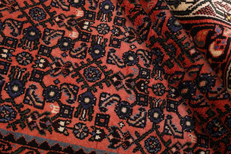 Perserteppich - Nomadic - 155 x 190 cm - dunkelrot