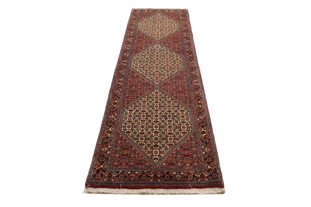Läufer Perser - Bidjar - 85 x 305 cm - rost