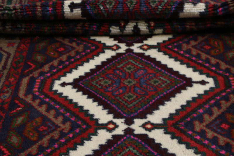 Läufer Perser - Nomadic - 84 x 313 cm - rost