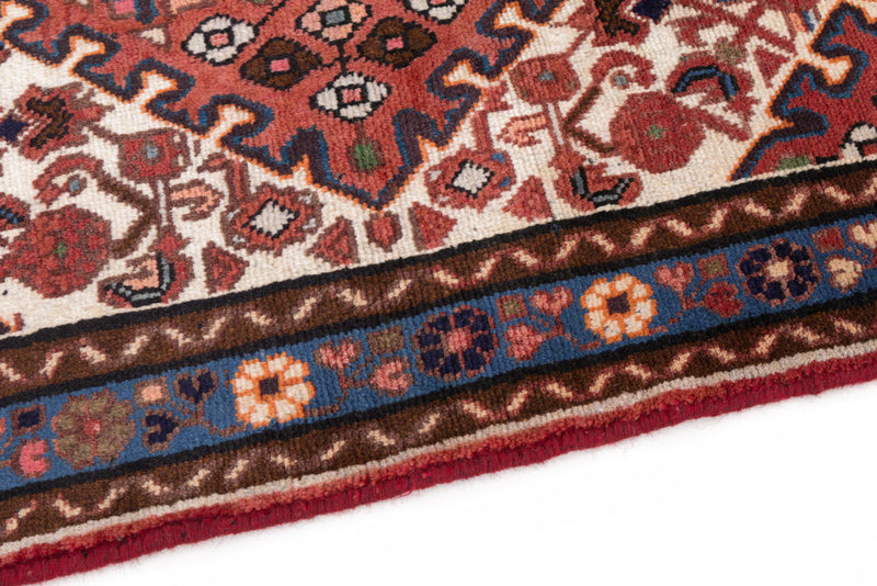 Perserteppich - Nomadic - 100 x 150 cm - dunkelrot