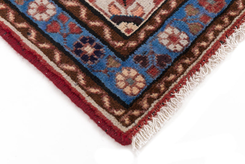 Perserteppich - Nomadic - 100 x 150 cm - dunkelrot