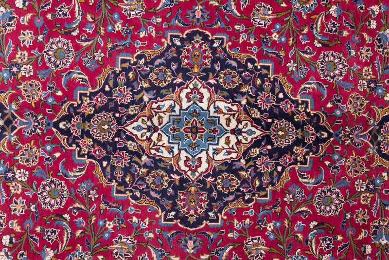 Perserteppich - Keshan - 245 x 358 cm - rot