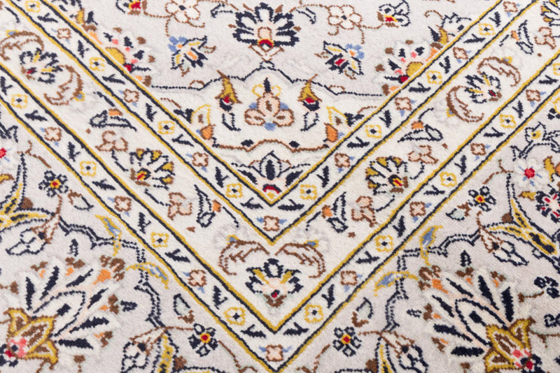 Perserteppich - Keshan - 240 x 353 cm - weiß