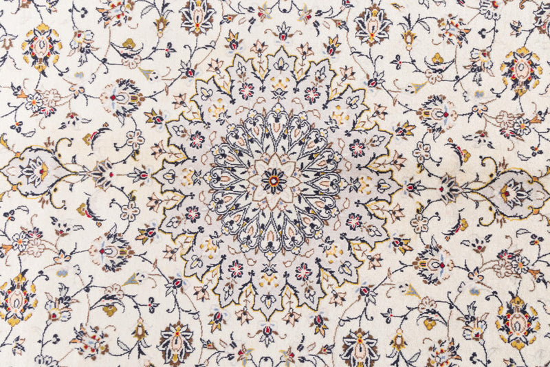 Perserteppich - Keshan - 240 x 353 cm - weiß