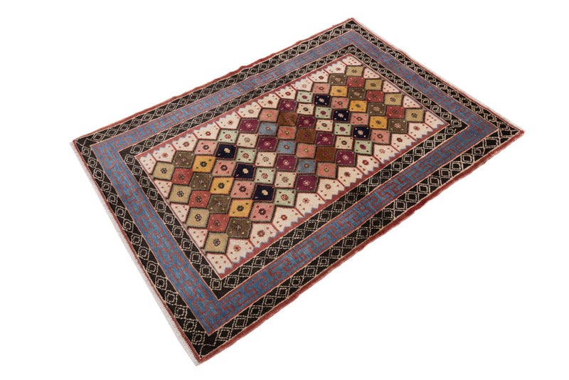 Gabbeh Teppich - Kaschkuli Perser - 132 x 190 cm - mehrfarbig