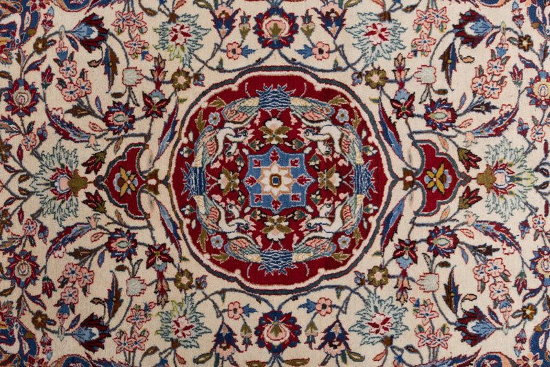 Perserteppich - Isfahan - Premium - 148 x 207 cm - creme