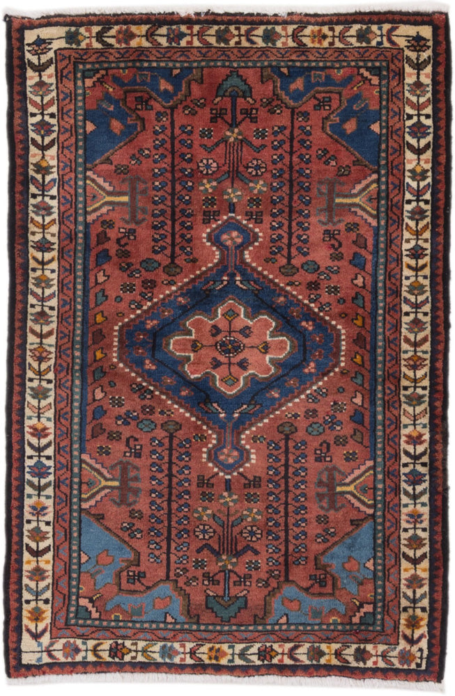 Perserteppich - Nomadic - 83 x 120 cm - rost