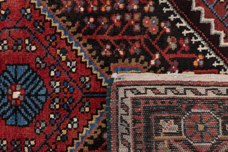 Perserteppich - Nomadic - 87 x 130 cm - dunkelrot