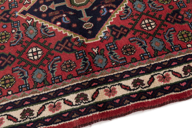 Perserteppich - Nomadic - 85 x 130 cm - dunkelrot