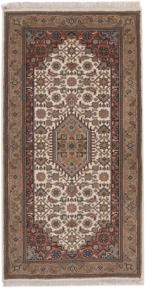 Orientteppich - Bidjar - Indus - 73 x 138 cm - sand