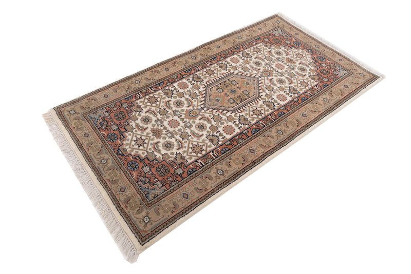 Orientteppich - Bidjar - Indus - 73 x 138 cm - sand
