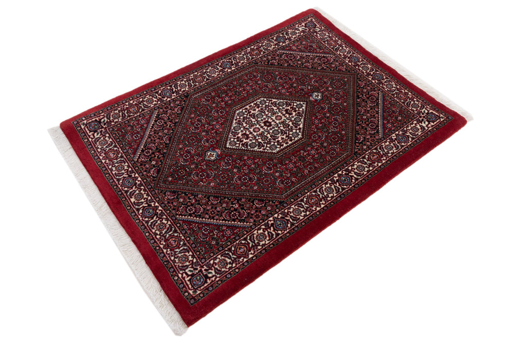 Perserteppich - Bidjar - Royal - 80 x 113 cm - dunkelrot