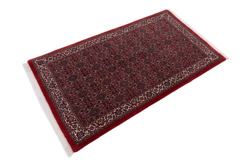 Perserteppich - Bidjar - Royal - 90 x 154 cm - dunkelrot