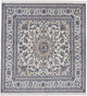 Perserteppich - Nain quadratisch  - 193 x 207 cm - creme
