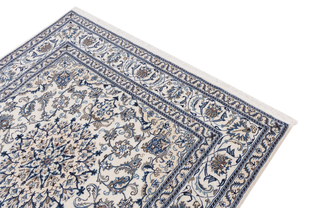 Perserteppich - Nain quadratisch  - 193 x 207 cm - creme