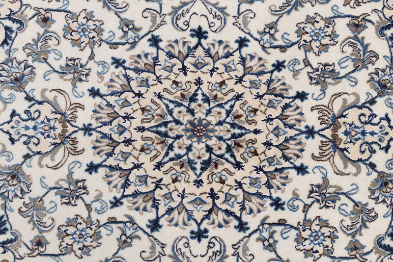 Perserteppich - Nain quadratisch  - 193 x 207 cm - creme