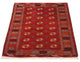 Turkaman Teppich 110 x 144 cm - rot