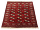Afghan Teppich 118 x 152 cm - dunkelrot