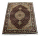 Perserteppich - Täbriz - Royal 104 x 154 cm - schwarz