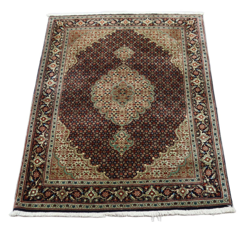 Perserteppich - Täbriz - Royal 104 x 154 cm - schwarz