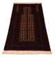 Afghan Teppich 80 x 120 cm - dunkelrot