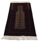 Afghan Teppich 95 x 150 cm - dunkelrot