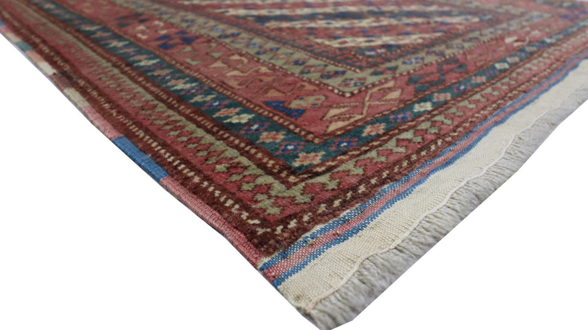 Afghan Teppich - Buchara 93 x 103 cm - dunkelblau