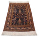 Afghan Teppich 102 x 140 cm - schwarz