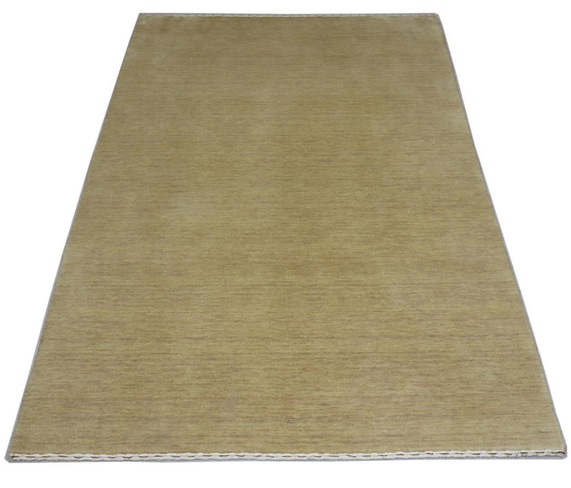 Gabbeh Teppich - Loribaft Perser 120 x 180 cm - olivgrün