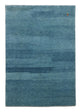 Gabbeh Teppich - Loribaft Perser 126 x 180 cm - seeblau