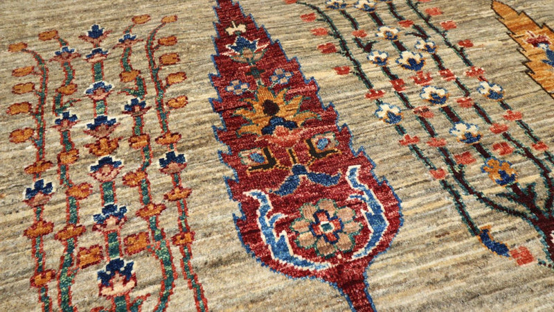 Ziegler Teppich 179 x 239 cm - dunkelbeige