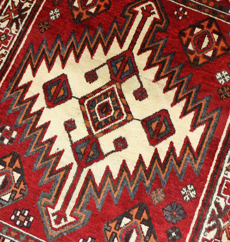 Perserteppich - Nomadic 135 x 245 cm - rot