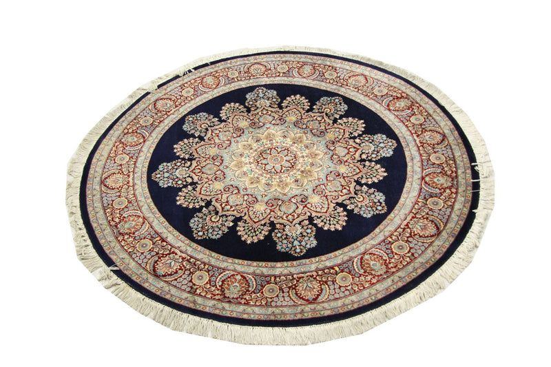 China Teppich 184 x 184 cm - blau