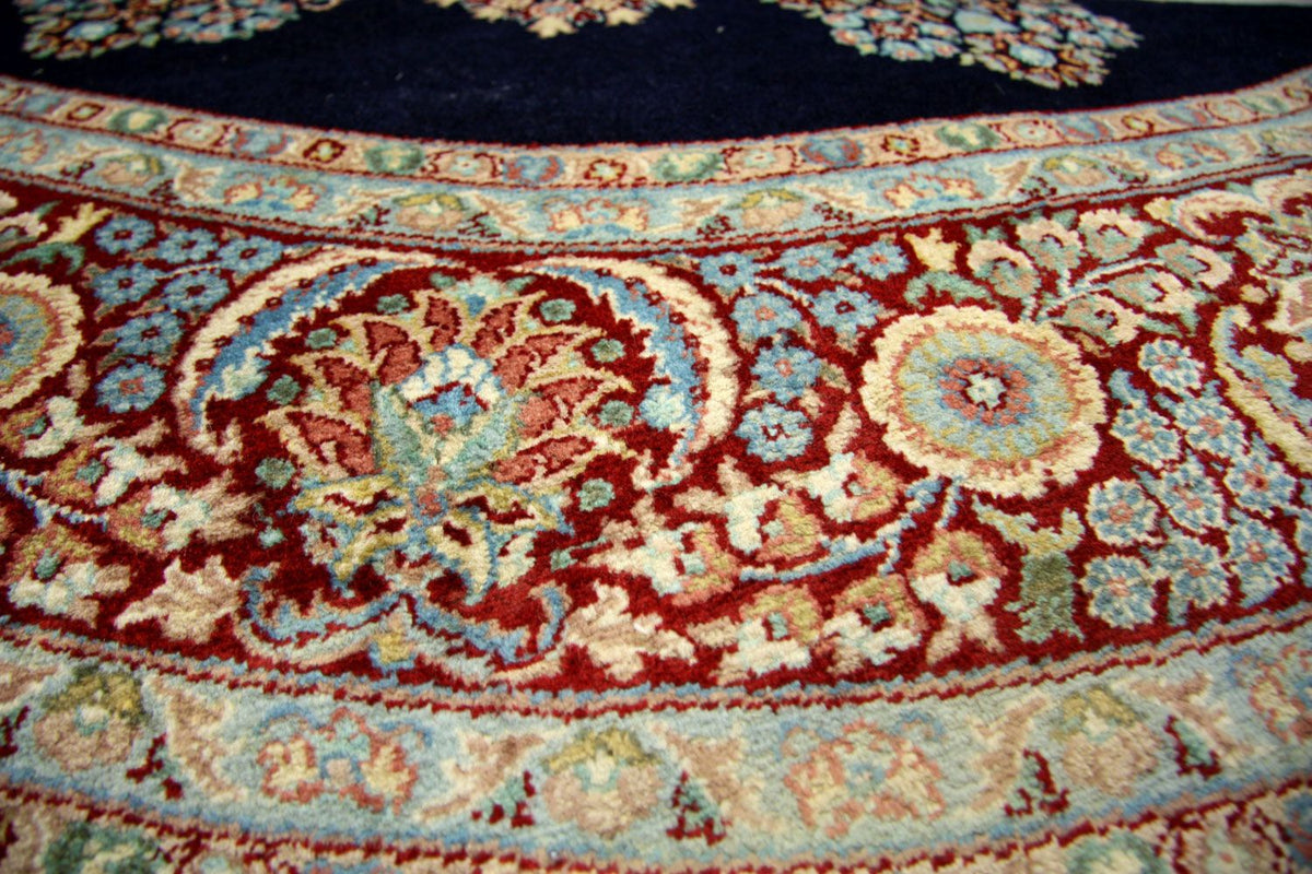 China Teppich 184 x 184 cm - blau